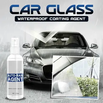 100ml Lietaus Vandeniui Danga Agentas Hidrofobinės Dangos Skystųjų Dengimo Spray Stiklo Keramikos Nano Crystal Automobilių Veidrodėliai G5Y3