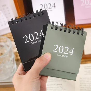 2024 M. Palaidų Lapų Žiedas Kalendoriaus Kūrybos Desktop Mini Atspausdintas Kalendorius Studentų Dienos Kalendoriaus Įrašų Knygos Puošybos Ornamentais Naujas