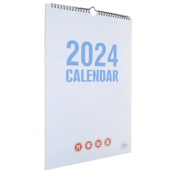 2024 m. Sieninis Kalendorius Namų Biuro Dekoras Patikrinti Tvarkaraštį Popieriaus Planavimo Kalendoriai Mėnesį