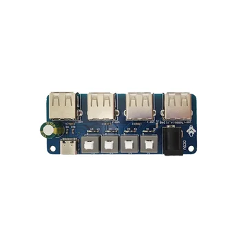 Galios Išplėtimo Modulis Mygtuką Valdymo Modulis 5V Maitinimas 4 Būdas USB Power Distribution laivo elektros Energijos Tiekimo Centru