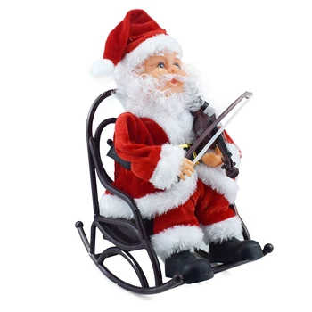 Kalėdų Elektros Muzikos Drebulys Santa Claus Ir Kalėdų Lėlės Kalėdų Dekoracijos Vaikams Dovanų