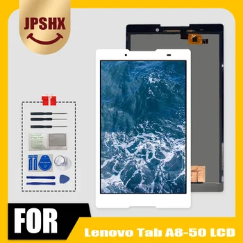 Lenovo Tab A8-50 LCD Ekranas Su Jutikliniu Ekranu, skaitmeninis keitiklis Stiklo Surinkimo Pakeitimo 