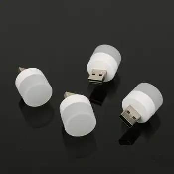 Naktį Šviesos Mini LED Taktinis Šviesos USB Kištukas, Lempos Galia Banko USB Įkrovimo Knygos Šviesa Kempingas Skaityti Akių Apsauga Lempos 캠핑