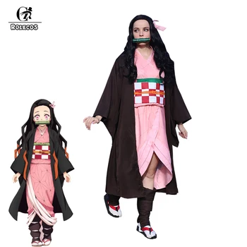 ROLECOS Anime Cosplay Kostiumų Cosplay Kostiumas Helovinas Moterys Vienodos Kimono