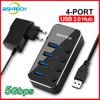 RSHTECH R516 USB 3.0 Hub 