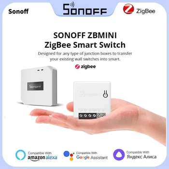 SONOFF ZB MINI Smart Home Jungiklis Zigbee 3.0 Relės Modulis 