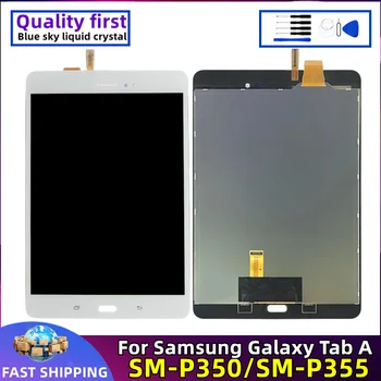 Samsung Galaxy Tab 8.0 SM-P350 P350 SM-P355 P355 LCD Originalus Planšetinio kompiuterio Ekrane Palieskite Ekrano skaitmeninis keitiklis Asamblėjos Pakeitimo