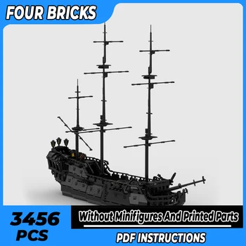 Ss Statybinės Plytos Piratų Laivo Modelio Klasika Piratų Karo Technologijų Modulinių Blokų Dovana Žaislai Vaikams 