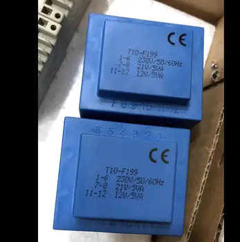 T10-F199 Uždaromos Prijungti PCB Lenta 4P Suvirinimo Elektra Atskirai Epoksidinės Įtampos Transformatorius