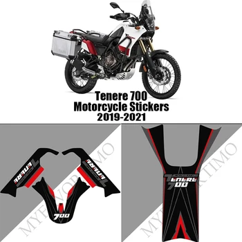 T7 T700 Tenere 700 Motociklų Lipdukas, Kuro Bakas Trinkelėmis Bako Lipdukas Kovos su Įbrėžimams Yamaha TENERE 700 2019-2021