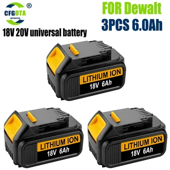Už Dewalt 18V 20V Baterijos Pakeitimo Plastiko Atveju 6.0 Ah DCB201,DCB203,DCB204,DCB200 Li-Ion Baterijos Dangtelio Dalys