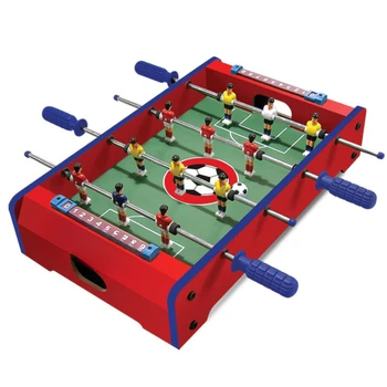 Vaikų stalo futbolas, šeimos raudona stalo žaidimas,, 5-erių metų konkurencingą žaislas, 6-baras futbolo stalo, tėvų-vaikų naudotis lentelė